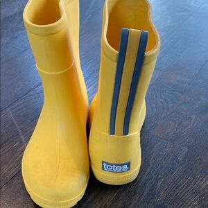 Totes Kids Yellow Rain Boots